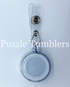 Badge Reels CLEAR Colors - $0.85/Each