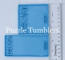 Load image into Gallery viewer, MEDICAL CNA INITIALS - BADGE HOLDER MOLD DUO (2 PIECES)