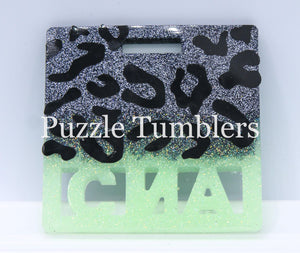 MEDICAL CNA INITIALS - BADGE HOLDER MOLD DUO (2 PIECES)