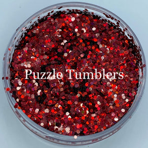 NEW - CRIMSON DRAGON - MEDIUM GLITTER