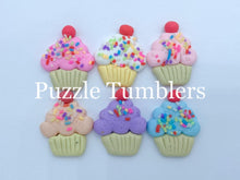 Load image into Gallery viewer, CUPCAKE (6 PIECE) - POLYMER CLAY
