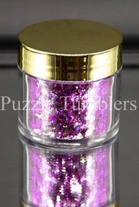 PURPLE LOLLIPOP - COLOR SHIFTING CHUNKY MIX GLITTER