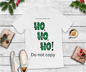 DIGITAL DOWNLOAD - "HO HO HO" PNG - DESIGNED BY: JESSICA ROBIN