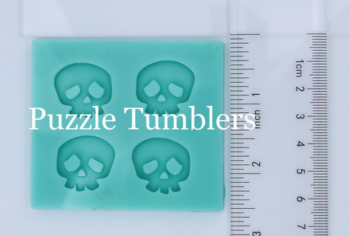 CUSTOM MOLD: Skull Mold *May have a 14 Day Shipping Delay (D31)