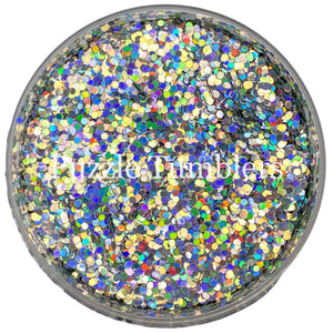 DISCO LIGHTS - HOLOGRAPHIC MEDIUM GLITTER