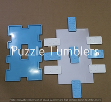 Load image into Gallery viewer, NEW - SQUARE DOMINO TRAIN MOLD