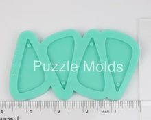 Load image into Gallery viewer, CUSTOM MOLD:  &#39;DOUBLE ABSTRACT EARRINGS&#39; Mold *May have a 14 Day Shipping Delay (D15)