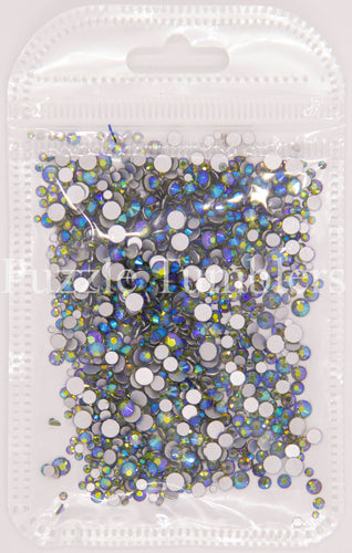 NEW Dragon Fly 1000 Piece Variety Rhinestones AB/Clear Glass Crystal Stones (NON-Hot Fix) SS6-12