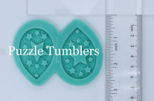 Load image into Gallery viewer, CUSTOM MOLD: STARS FOR DAYS EARRING *May have a 7-10 Day Shipping Delay (E141)