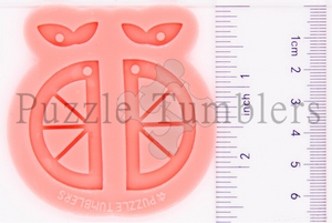 CUSTOM MOLD: LEMON LIME EARRING *May have up to a 14 Day Shipping Delay (E154)