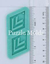 Load image into Gallery viewer, CUSTOM MOLD: DOUBLE DIAMOND EARRING *May have a 7-10 Day Shipping Delay (E167)