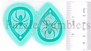 CUSTOM MOLD: SPIDER DROP EARRING *May have a 7-10 Day Shipping Delay (E184)