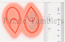 Load image into Gallery viewer, CUSTOM MOLD: DOUBLE DROP EARRING *May have a 7-10 Day Shipping Delay (E204)