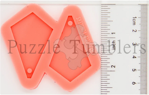 CUSTOM MOLD: DIAMOND DROP EARRING *May have a 7-10 Day Shipping Delay (E205)