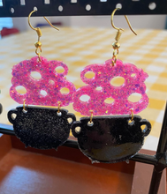 Load image into Gallery viewer, CUSTOM MOLD: Potion Cauldron Earrings  *May have a 14 Day Shipping Delay (E271)