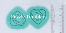 Load image into Gallery viewer, CUSTOM MOLD: Football Shape Earrings Mold  *May have a 14 Day Shipping Delay (E283)