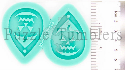 CUSTOM MOLD: PUMPKIN DROP Earring *May have a 7-10 Day Shipping Delay (E51)