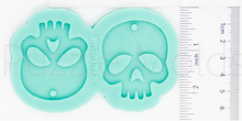 Load image into Gallery viewer, CUSTOM MOLD: SKULL EARRING *May have up to a 14 Day Shipping Delay (E80)