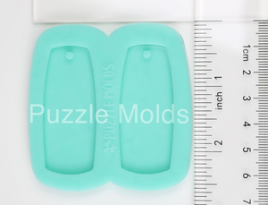 CUSTOM MOLD: SOLID DROP EARRING *May have a 7-10 Day Shipping Delay (E89)