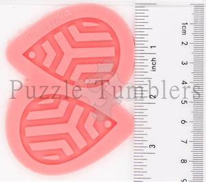 CUSTOM MOLD: AZTEK DROP EARRING *May have a 7-10 Day Shipping Delay (E92)
