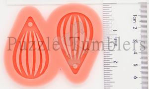 CUSTOM MOLD: UP, UP, AND AWAY BALLOON EARRING *May have a 7-10 Day Shipping Delay (E99)