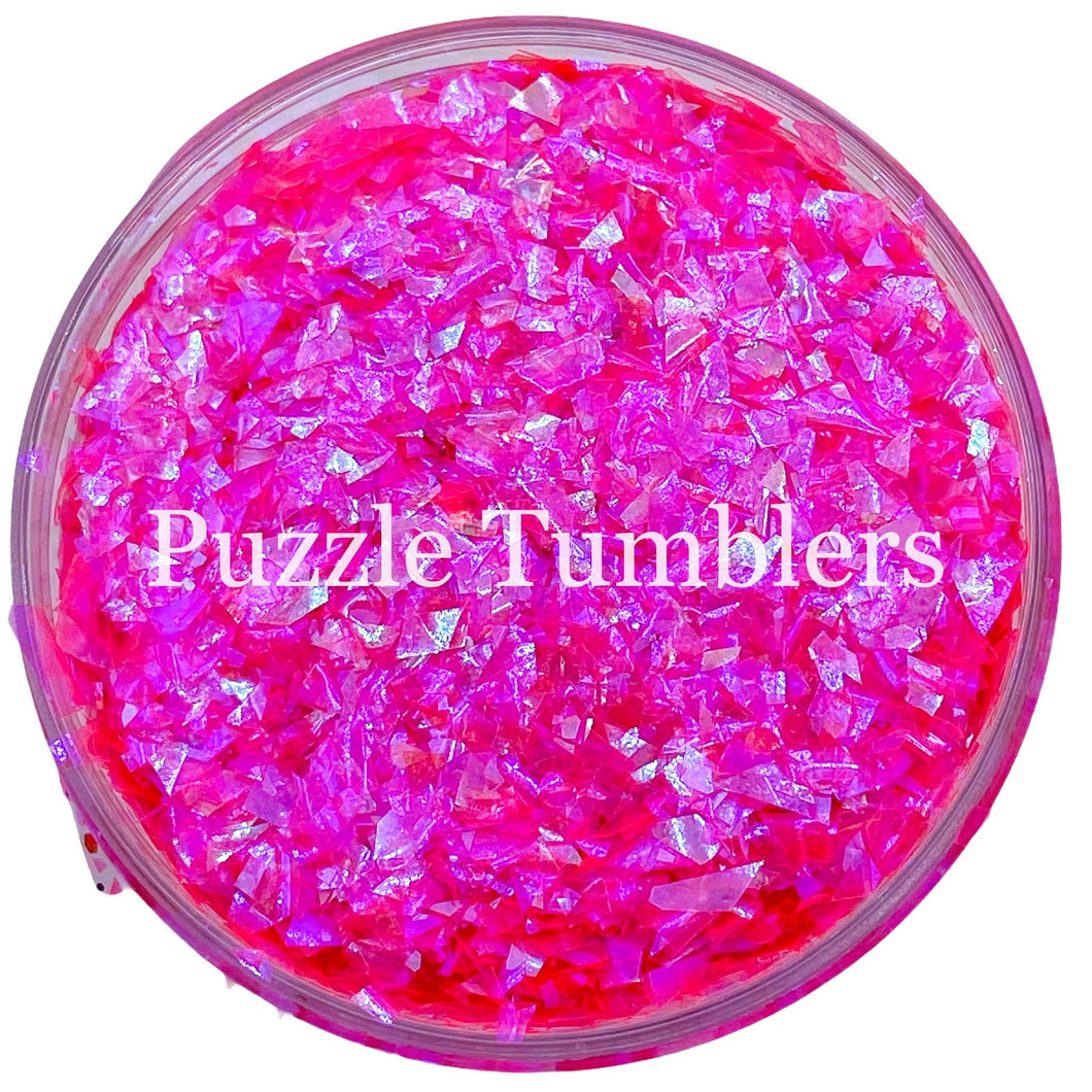 FLOCKING FLAMINGO - IRREGULAR CUT CHUNKY MIX GLITTER