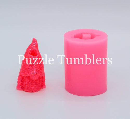 GNOME (GIRL) - STRAW TOPPER MOLD PINK