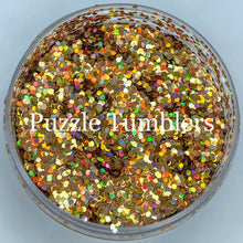 Load image into Gallery viewer, GOLD RUSH - MEDIUM HOLOGRAPHIC GLITTER