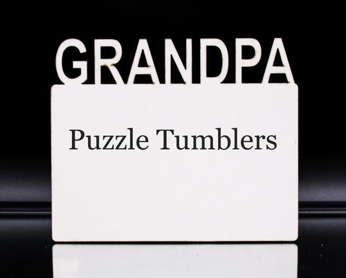 GRANDPA  PHOTO FRAME SUBLIMATION 7X4.5