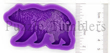 Load image into Gallery viewer, NEW - MAMA BEAR WITH MOUNTAINS - PURPLE MOLD
