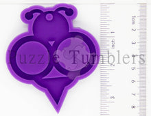 Load image into Gallery viewer, NEW - BEE Defense Key Chain - Purple MOLD