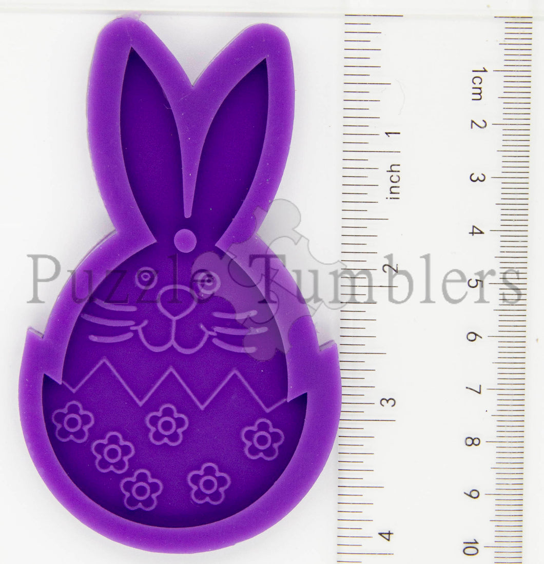 NEW - BUNNY EGG - PURPLE MOLD