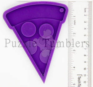 NEW - PIZZA Defense Key Chain - Purple MOLD
