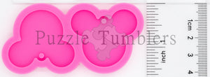 New Mouse Face Earring Molds - Small & Medium