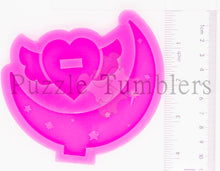 Load image into Gallery viewer, NEW Moon &amp; Wing Ring Holder - PINK Mold