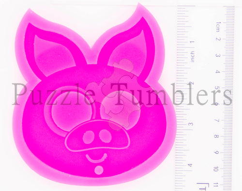 Pig Defense Key Chain Mold