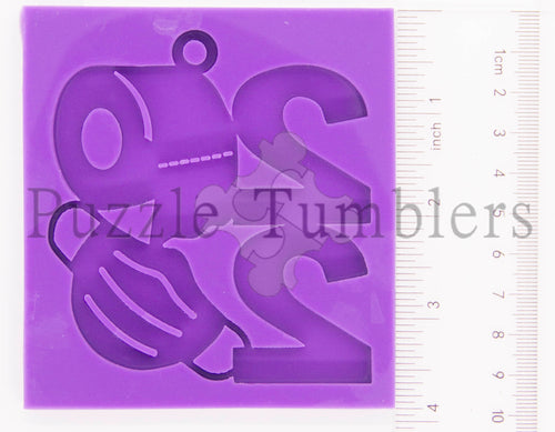 NEW - 2020 TOILET PAPER ORNAMENT MOLD - PURPLE