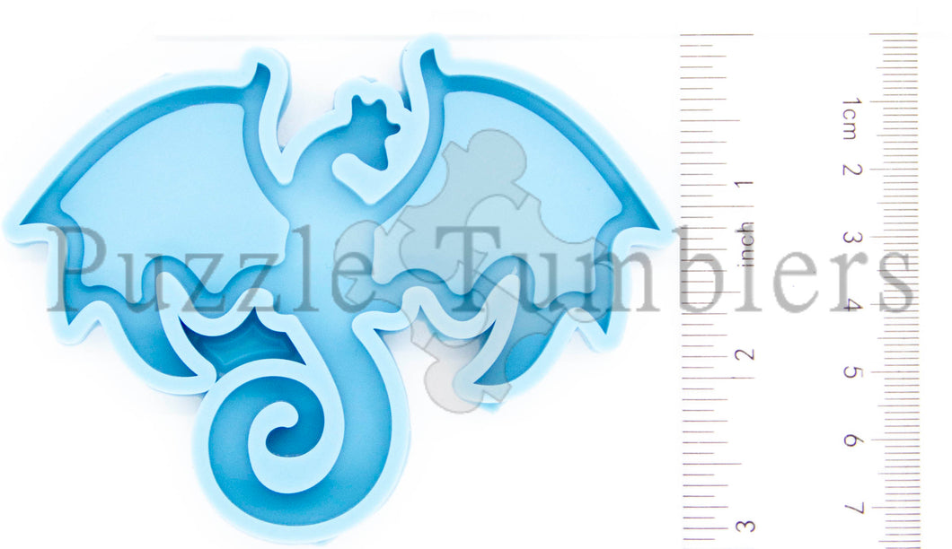 NEW - DRAGON KEYCHAIN MOLD - BLUE Mold
