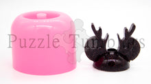 Load image into Gallery viewer, NEW - Mouse with Antlers STRAW TOPPER