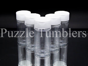 NEW 3.5oz SHAKER Jars with WHITE Cap (EMPTY) SINGLE & 5 pack