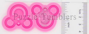 NEW Small Bear Face Earring Mold