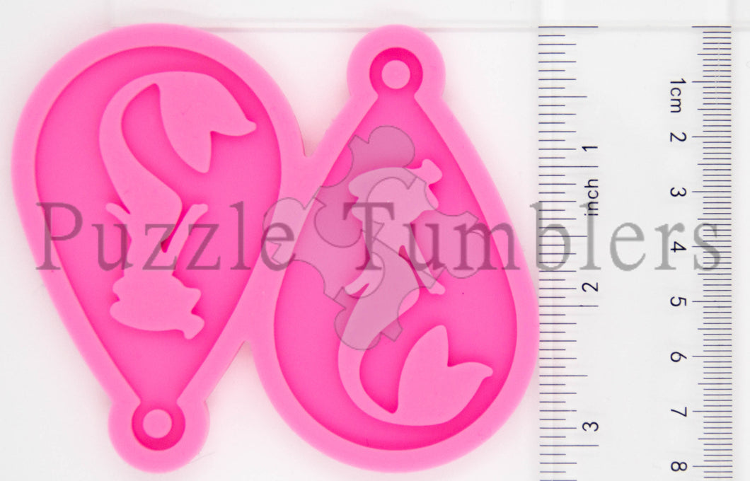 New Mermaid Earring Molds (Large, Medium, & Small)