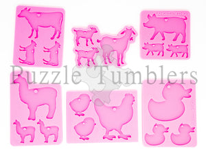 Farm Family Molds