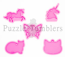 Load image into Gallery viewer, Misc Animal Molds (Cats, Butterfly, Unicorns, Frog etc)