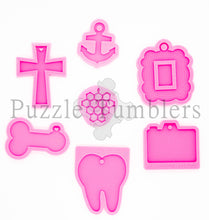 Load image into Gallery viewer, Miscellaneous Molds (Photo Frame, Tooth, Camera, Honey Comb, Anchor, Party)