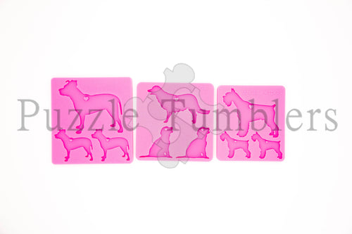 Dog Family Molds