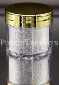 SILVER DIAMONDS - HOLOGRAPHIC ULTRA FINE GLITTER