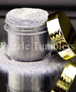 SILVER DIAMONDS - HOLOGRAPHIC ULTRA FINE GLITTER