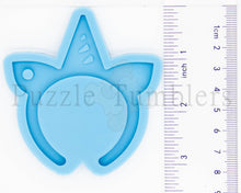 Load image into Gallery viewer, NEW Variety of Shape Mold (Hat, Mouse with Bow and Horn, Unicorn, Mouse Ear) Blue