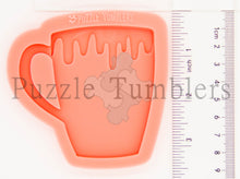 Load image into Gallery viewer, CUSTOM MOLD:  XL &#39;Coffee Cup with Drip&#39; *May have a 14 Day Shipping Delay (K20)